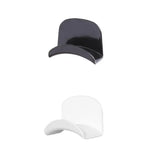 porte casque audio mural adhésif noir blanc moderne rangement chambre sans perçage