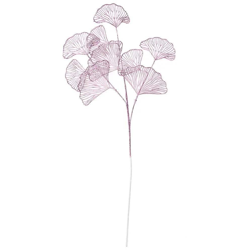 bouquet artificiel feuilles stylisées multicolore moderne minimaliste 67cmextérieur exposition decoration