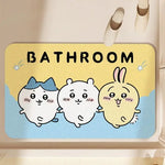 tapis sol antidérapant polyester personnages mignons salle bain cuisine intérieurversible lavage machine main durable