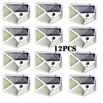 lampe murale solaire motion sensor led moderne extérieure ip65 garage jardin porte