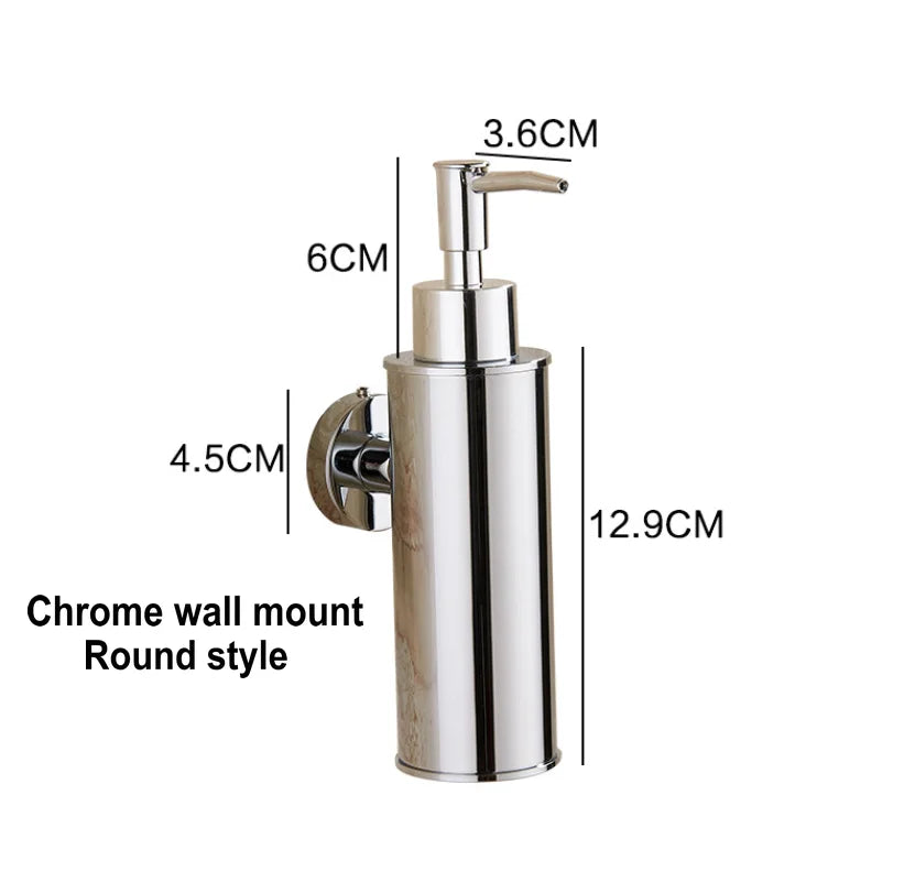 distributeur savon liquide or noir argent moderne minimaliste eyelets Pompe conteneur