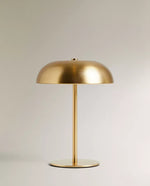 lampe table led rechargeable couleurs doré argenté noir moderne chambre decoration maison