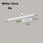lampe maquillage moderne applique murale led blanc noir fixe chambre salon
