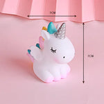 décoration gâteau licorne arc ciel nuages étoiles anniversaire enfant joyeux festif sixième troisième