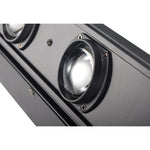 projecteur led scène dmx noir moderne boutons contrôle affichage numérique 96w 90v240v