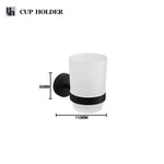 accessoires salle bain noir moderne porte serviettes papier toilette porte robe porte savon tasse