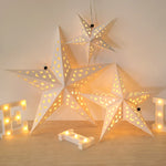 décoration étoiles lumineuses étoiles lunes blanc moderne filament lumineux occasion fête mariage