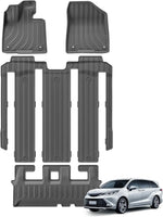 tapis sol voiture noir rayures horizontales moderne antislip waterproof ensemble coffre avantarrière