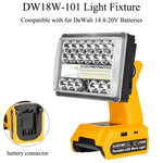 lampe travail led portable bleu jaune rouge usb type makita dewalt milwaukee bosch