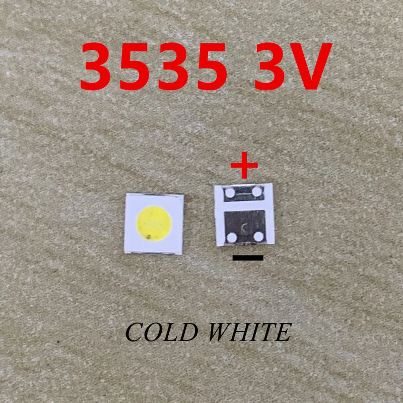 diodes led blanc froid 3v 6v 3535 surface mount électronique cathode anode