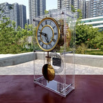 Horloge de bureau antique avec carillon horaire