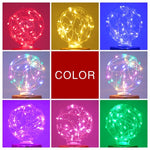 ampoules led décoratives fil lumineux couleur rouge jaune verte bleue rose violet moderne féerique