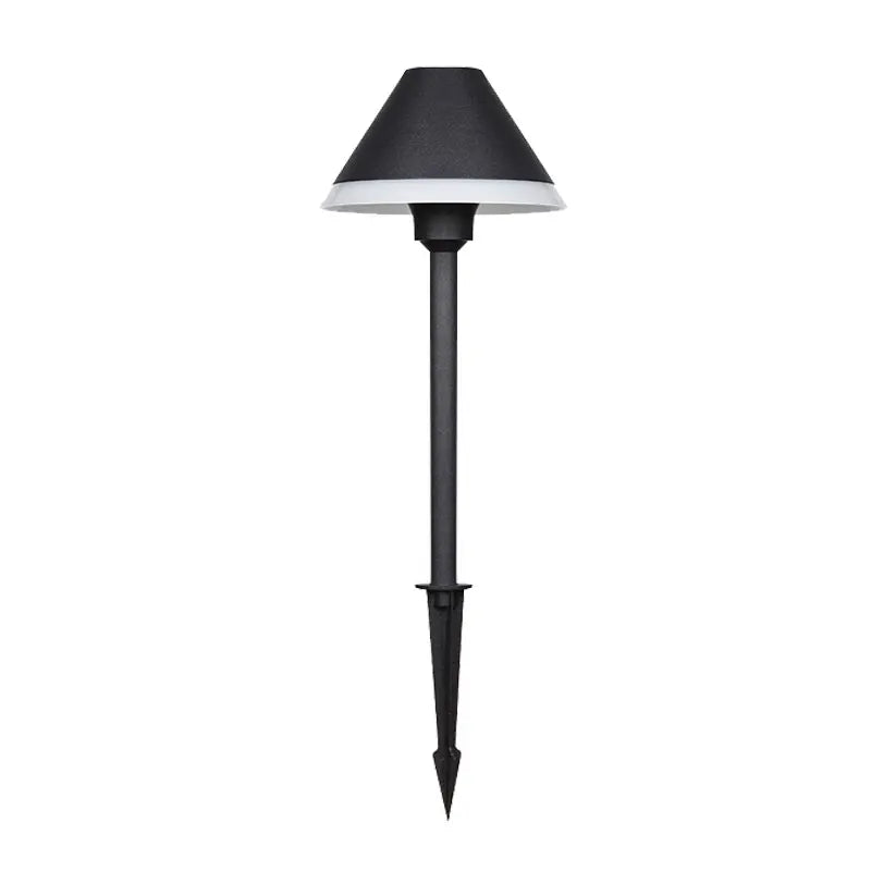 lampe led extérieure étanche moderne noir blanche waterproof ip65 autonome base cale