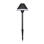 lampe led extérieure étanche moderne noir blanche waterproof ip65 autonome base cale