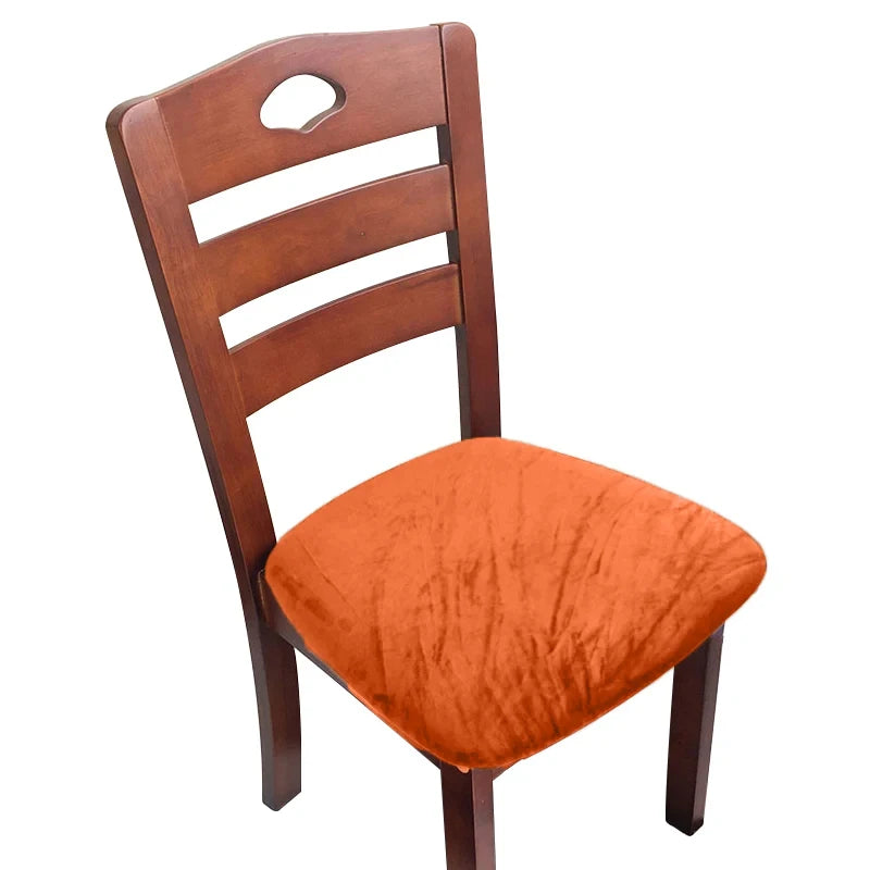 couvre siège chaise velours gris moderne adhésif mariage banquet salon plages fauteuilversible