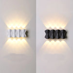 Lampe murale LED moderne double tête hydrofuge basse consommation courant alternatif extérieur salon chambre