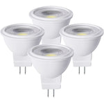 projecteur led mr11 12v warm white 3000k natural white 4000k verre transparent éclairage rail