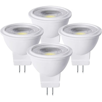projecteur led mr11 12v warm white 3000k natural white 4000k verre transparent éclairage rail