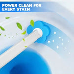 brosse toilette jetable bleu violet moderne rangement salle bain hygiène nettoyage durable chambre
