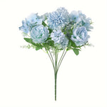 décoration intérieure bouquet fleurs artificielles pivoine hortensia modernes mariage anniversaire baby shower