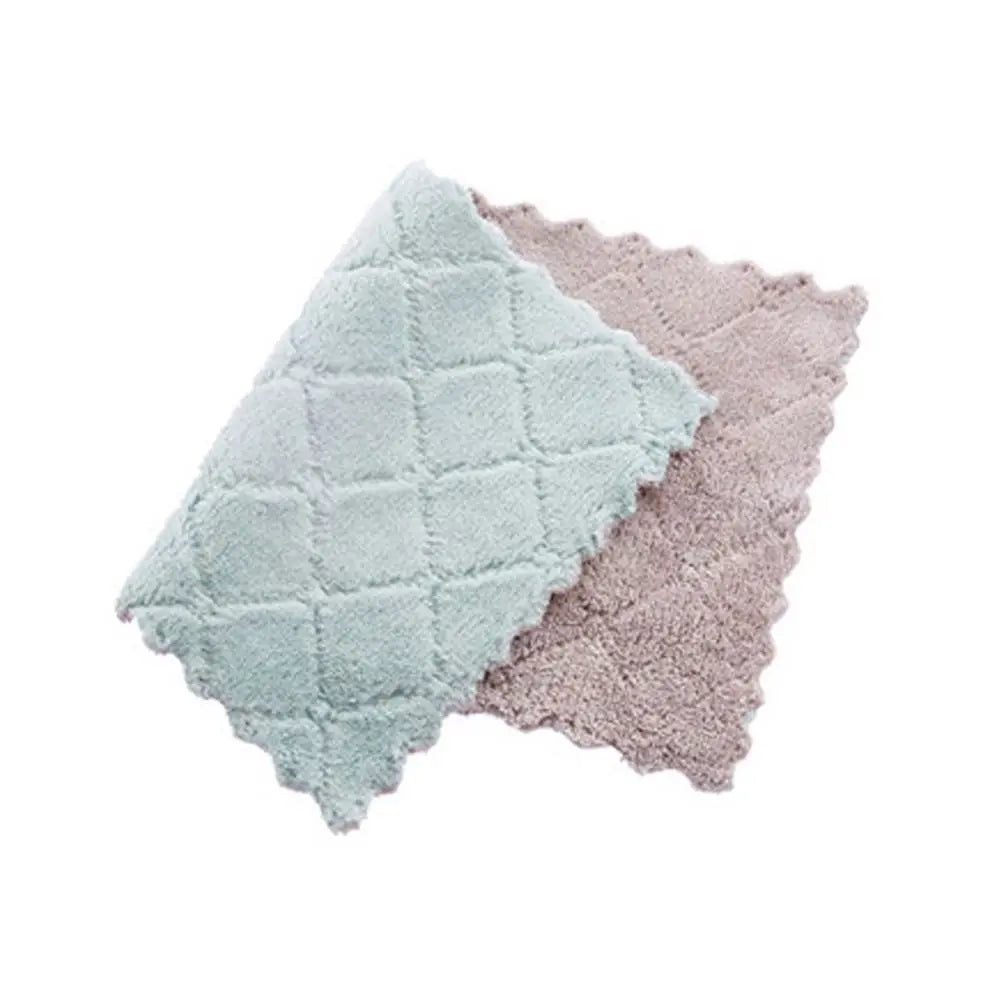 lingettes nettoyage tissées beige rose bleu vert modernes absorbantes durable cuisine