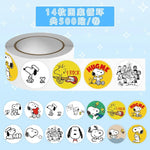 sticker decoration snoopy woodstock cartoon cute phone desktop planner adhesive