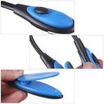 lampe led rechargeable portable clip modulaire moderne noir bleu gris