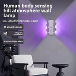 lampe murale led motion sensor charge usb blanc aimants tactile adjustable infinite dimming moderne