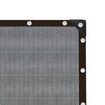 toile protection solaire gris foncé marron clair maille fine moderne 200cm 100cm résistante