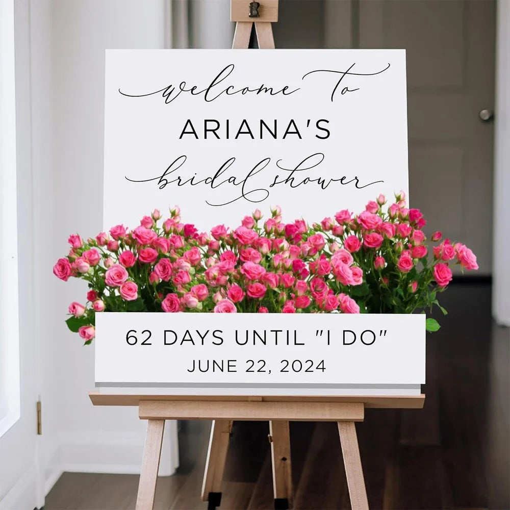 panneau decoratif mariage fleurs variées blanc rose elegantextérieurintérieurchampêtre