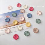 brillantes rose blanches vertes bleues jaunes grisées modernes minimalistes translucentes adhésives pack10pc