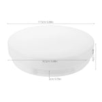 plafonnier led blanc moderne opaque 14.2cm 15cm remplacement lampe lumière douce uniforme