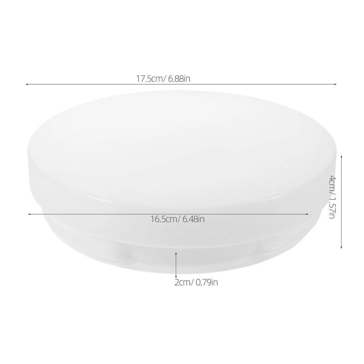 plafonnier led blanc moderne opaque 14.2cm 15cm remplacement lampe lumière douce uniforme