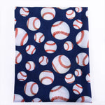 tissu imprimé sport boules baseball basket football coton polyester bricolage couture décoration maison