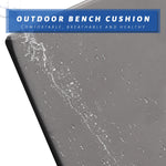 Coussin décoratif pour salon de jardin en polyester/coton