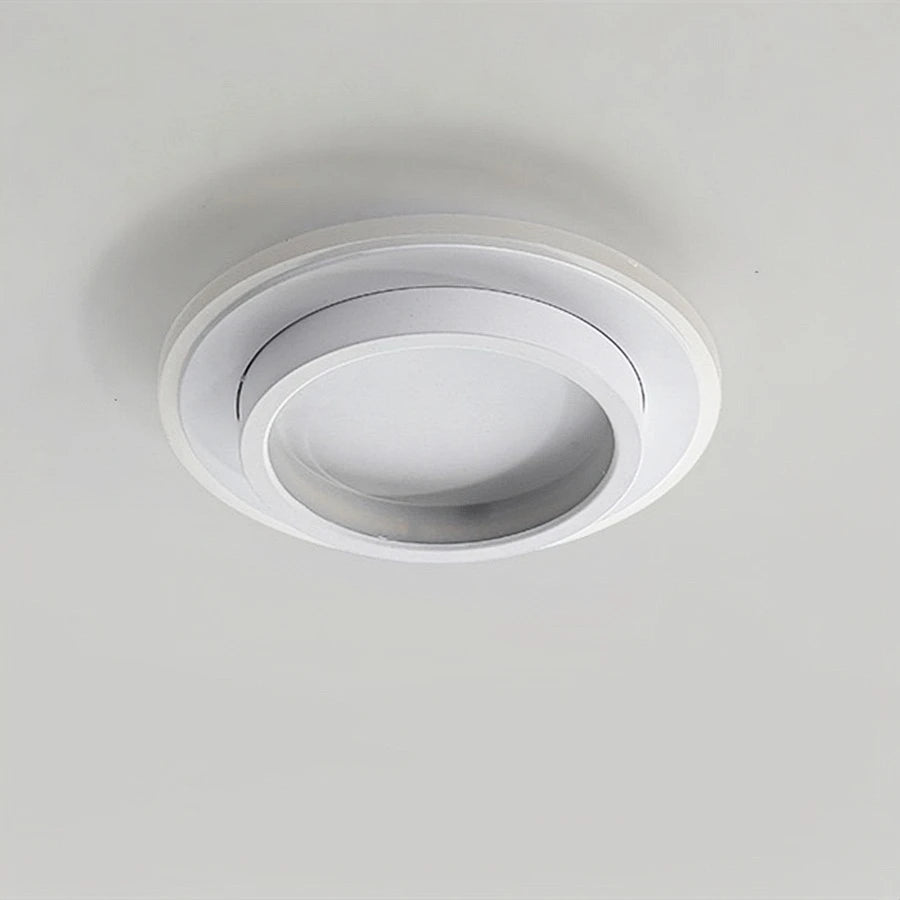 plafonnier led moderne blanc éclairage cuisine salon minimaliste(touches)flux249 2000v90 260ce