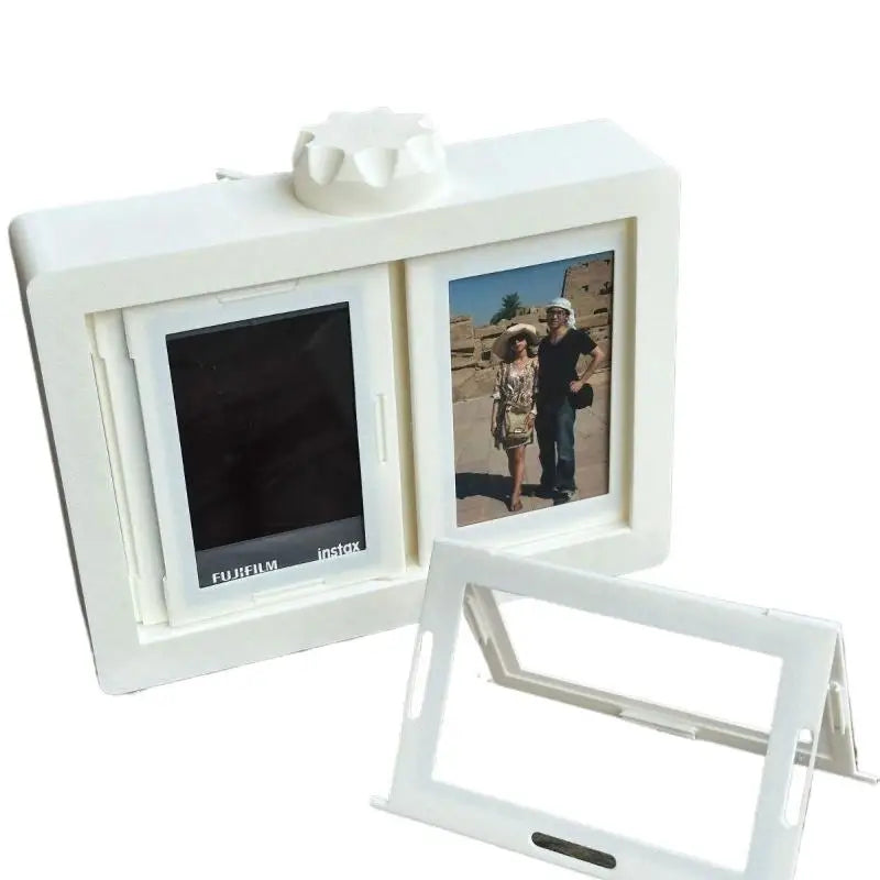 cadre photo 3d moderne blanc photos imprimées clips pratique album photo