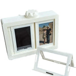 cadre photo 3d moderne blanc photos imprimées clips pratique album photo