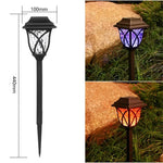 lampions solaires extérieurs noirs ip65 led rechargeables panneau solaire ab grille moderne