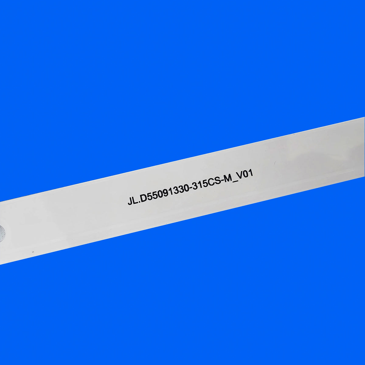ruban led blanc bleu moderne adhésif connecteur broches dorées lisse opaquet