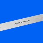 ruban led blanc bleu moderne adhésif connecteur broches dorées lisse opaquet