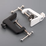 pinces modernes matériaux fer plastique finition chrome noir blanche vis serrage