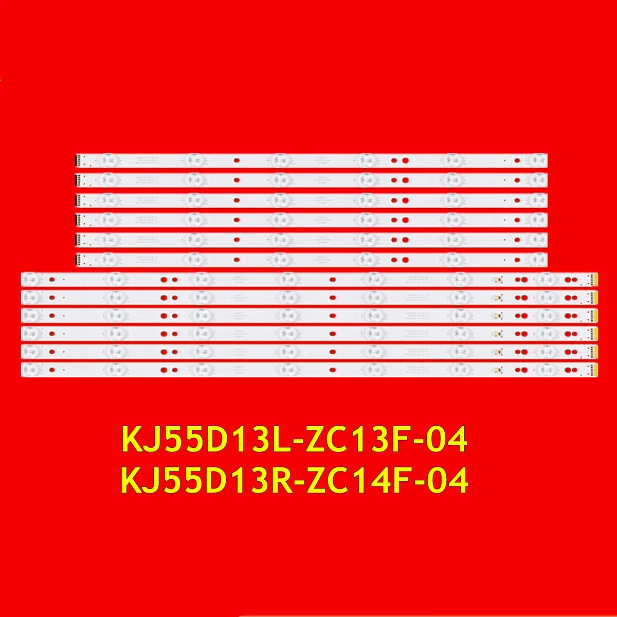 bande led décoration professionnelle blanc lignes points rouges moderne flux lumineux continu assemblage