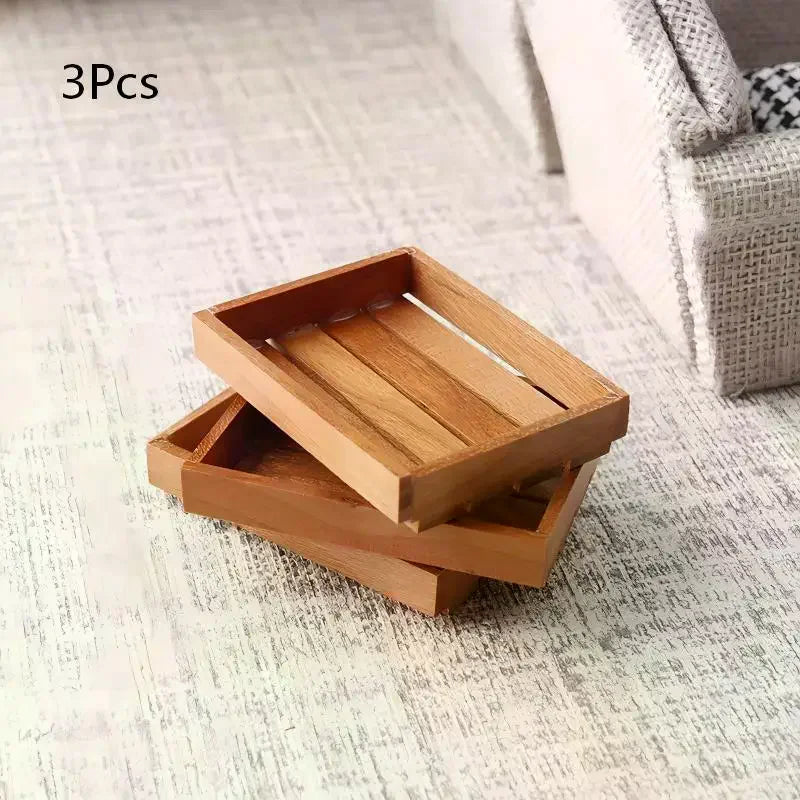 boîtes bijoux bois naturel boîtes empilables rangement minimaliste accessoires poupées chambre enfant