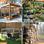 rideau translucide anti pluie anti uv transparent moderne balcon jardin 200x200cm 400x600cm