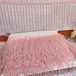rubans décoratifs multicolores rose clair doré rouge blanc noir