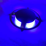 lampe led argentée ultra mince ip67 12v 24v 1w 2w surface moderne