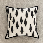 coussin carré 45x45cm coussin 30x50cm housse amovible lavable bohème motif géométrique polyester coton moderne