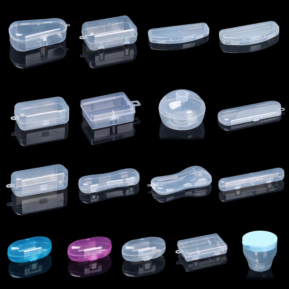 boîtes rangement pilules transparentes compartiments barres verticales horizontales modernes pratiques