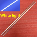 bande led blanc argentée fixations connecteurs écran tv fond texturé rectangles lumineux